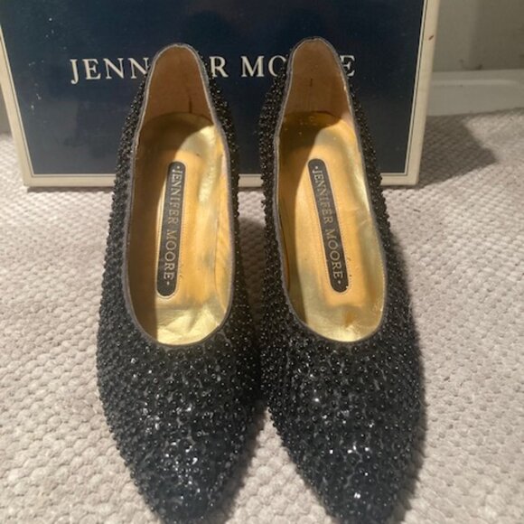 Dressy Sequin Pumps - Picture 2 of 5